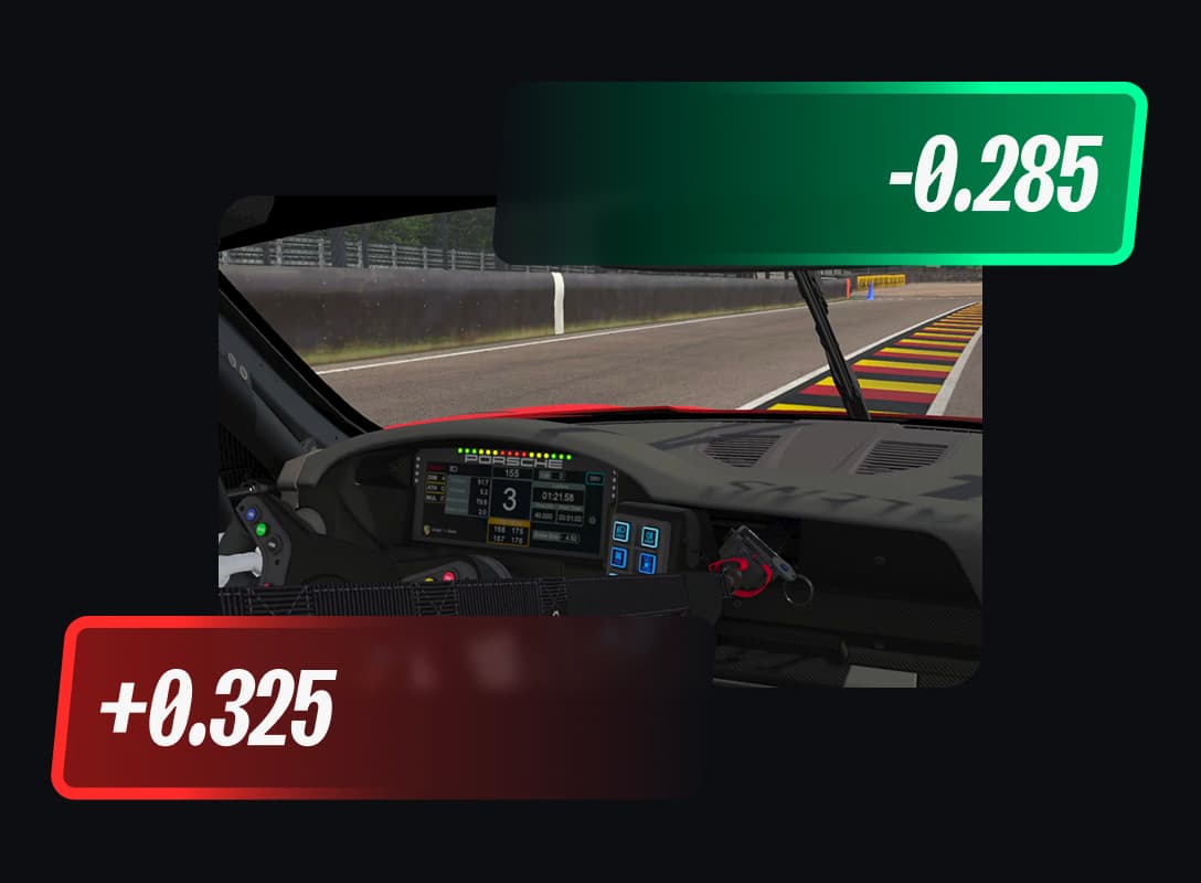 Compárate en vivo con nuestros pilotos de élite y eleva tu técnica